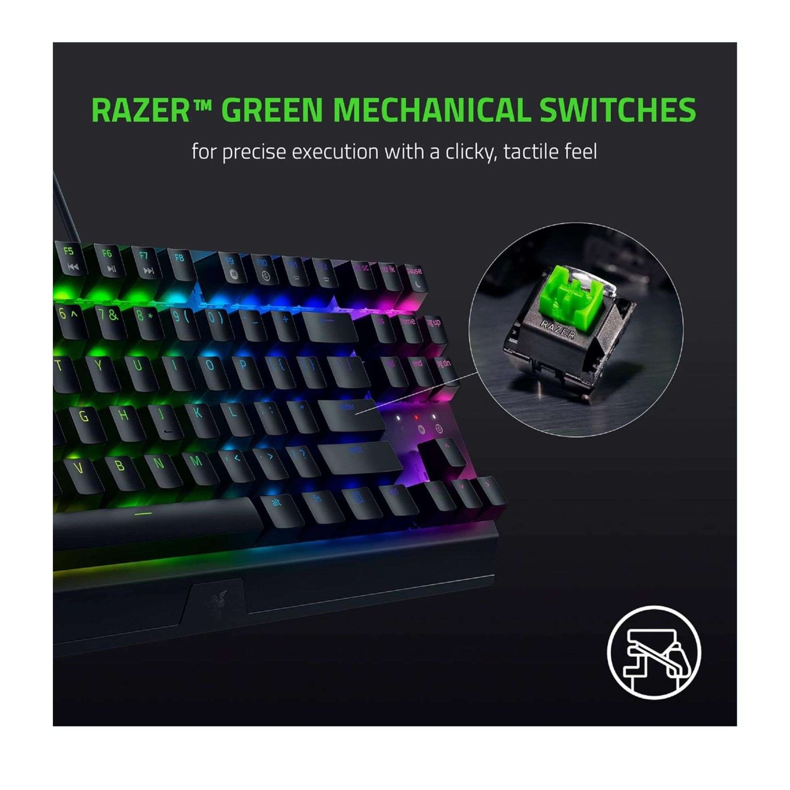 Razer BlackWidow V3 Tenkeyless Mechanical Gaming Keyboard 5