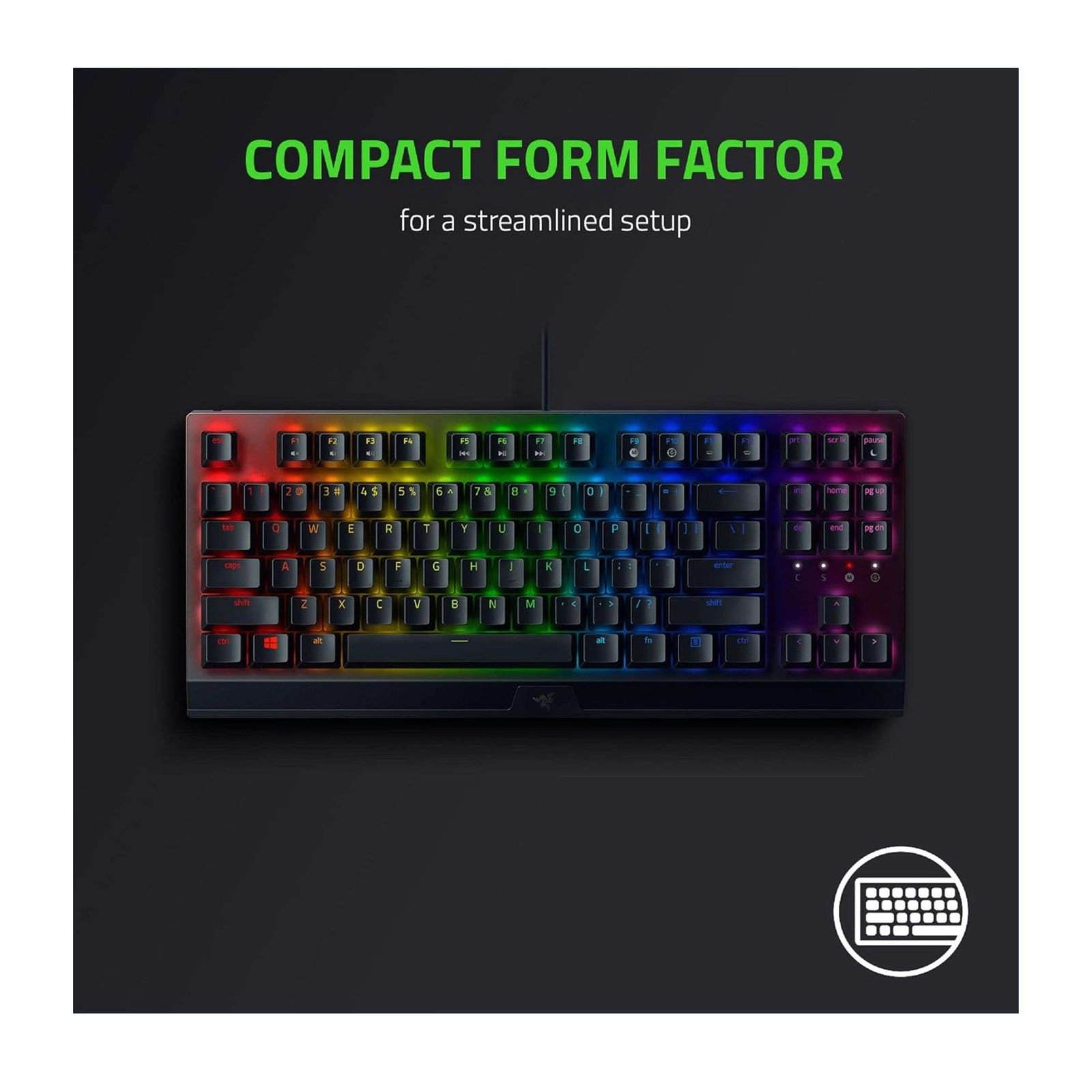 Razer BlackWidow V3 Tenkeyless Mechanical Gaming Keyboard