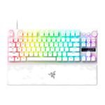 Razer Huntsman V3 Pro White TKL Analog Gaming Keyboard 1
