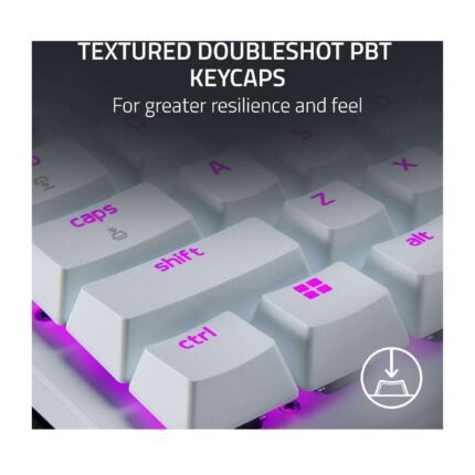 Razer Huntsman V3 Pro White TKL Analog Gaming Keyboard 5