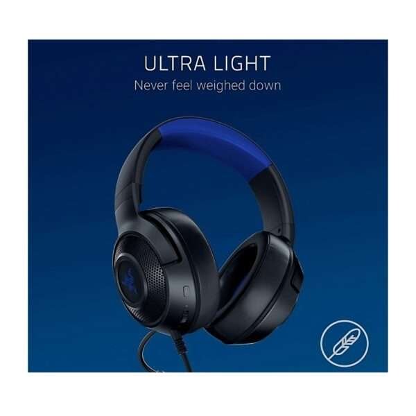 Razer Kraken X Wired Console Gaming Headset – Lightweight Comfort with Clear Sound for Console Gamers 2