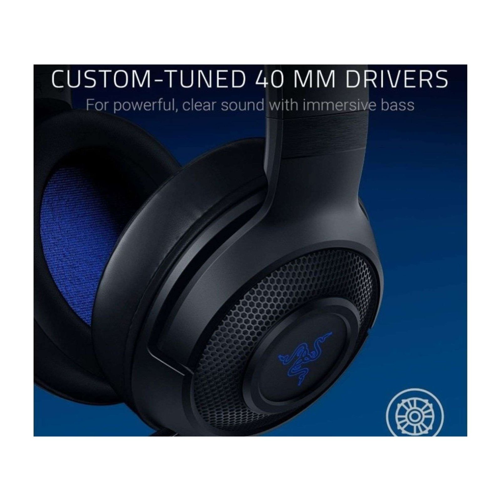 Razer Kraken X Wired Console Gaming Headset – Lightweight Comfort with Clear Sound for Console Gamers 4