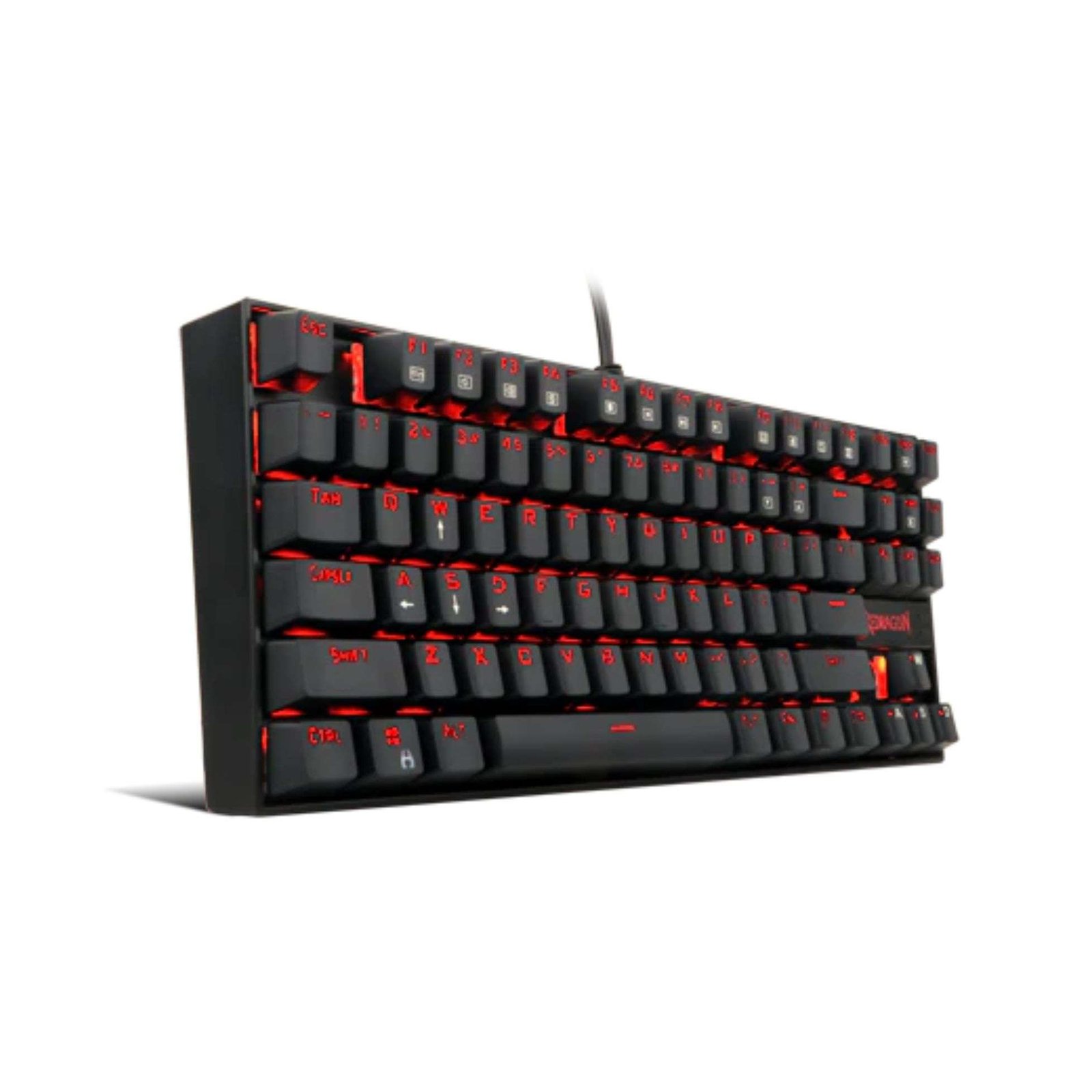 Redragon Kumara K552 Mechanical Gaming Keyboard – Black, Red LED Backlighting 4