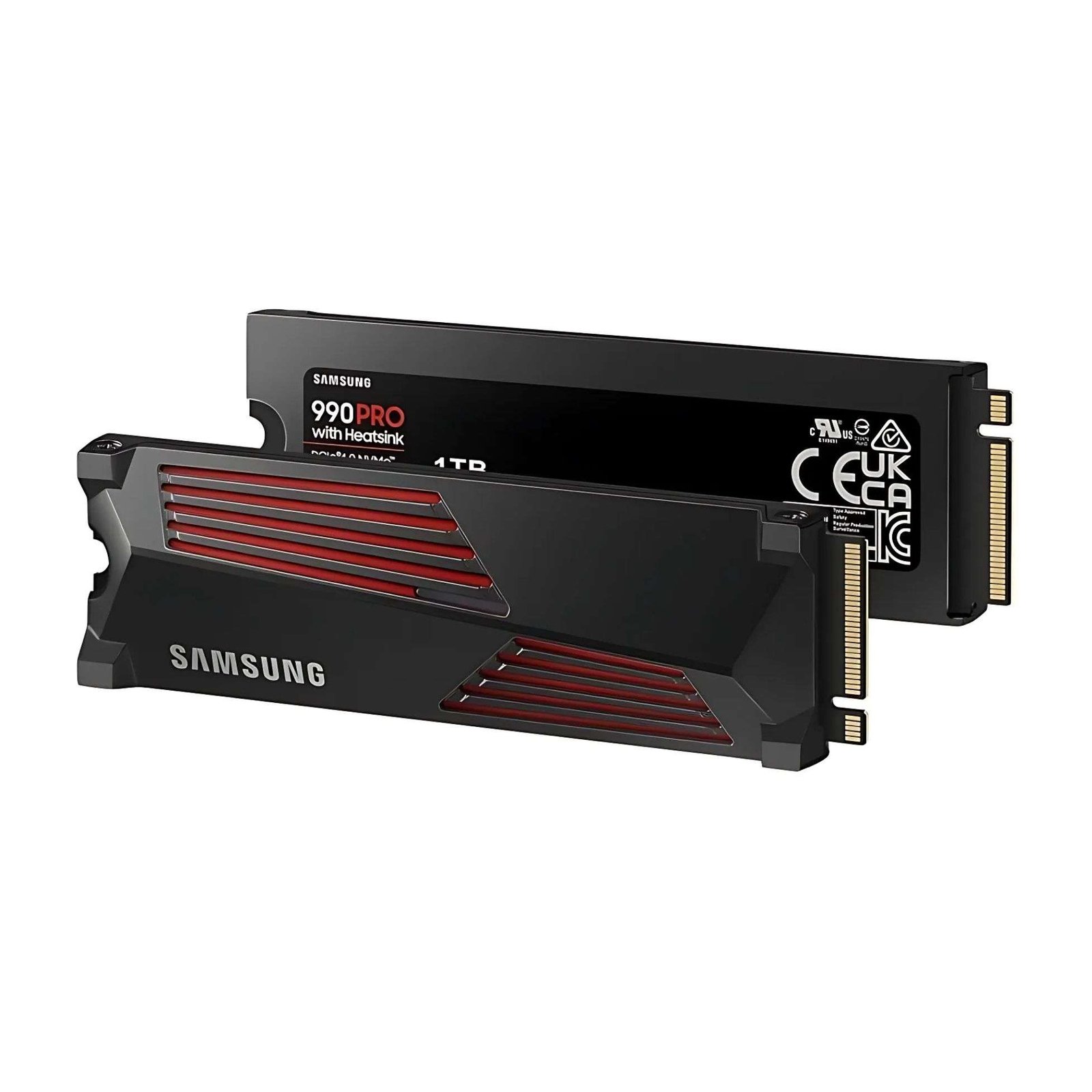 Samsung 990 PRO 1TB M.2 NVMe SSD with Heatsink – PCIe 4.0 Speed & Thermal Control 2