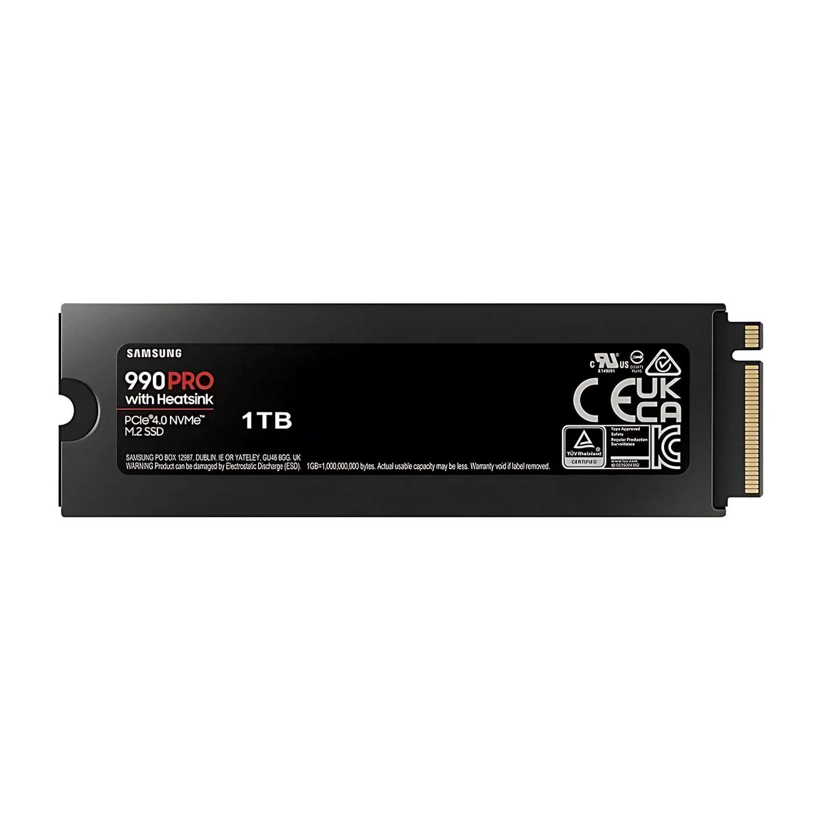 Samsung 990 PRO 1TB M.2 NVMe SSD with Heatsink – PCIe 4.0 Speed & Thermal Control 3