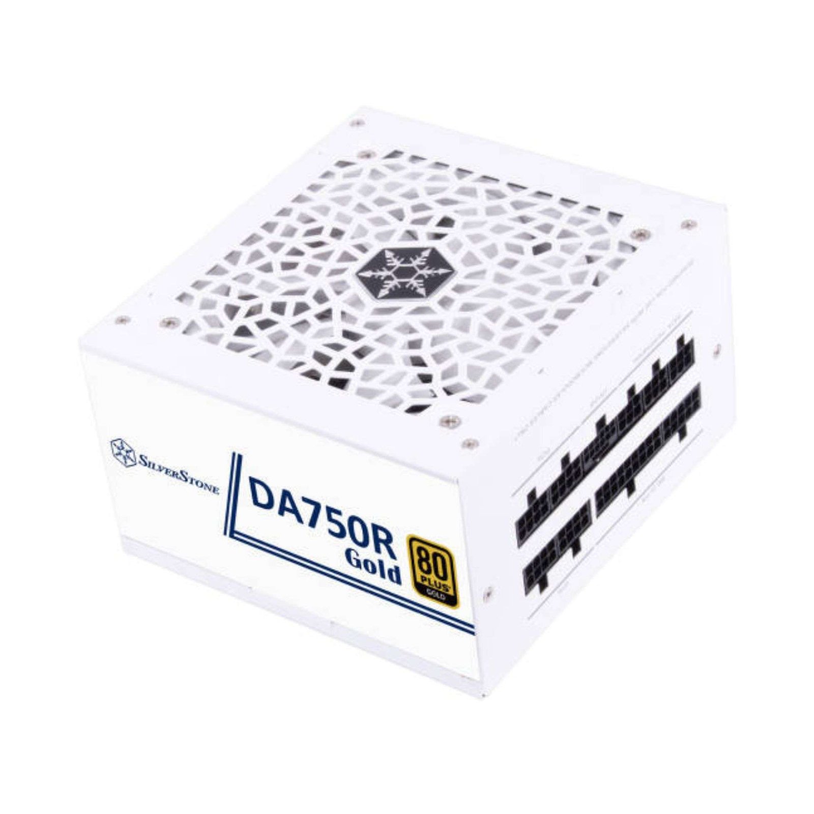 SilverStone DA750R Gold Fully Modular Power Supply, 750W, 80 PLUS Gold, ATX 3.0 & PCIe 5.0, White 3