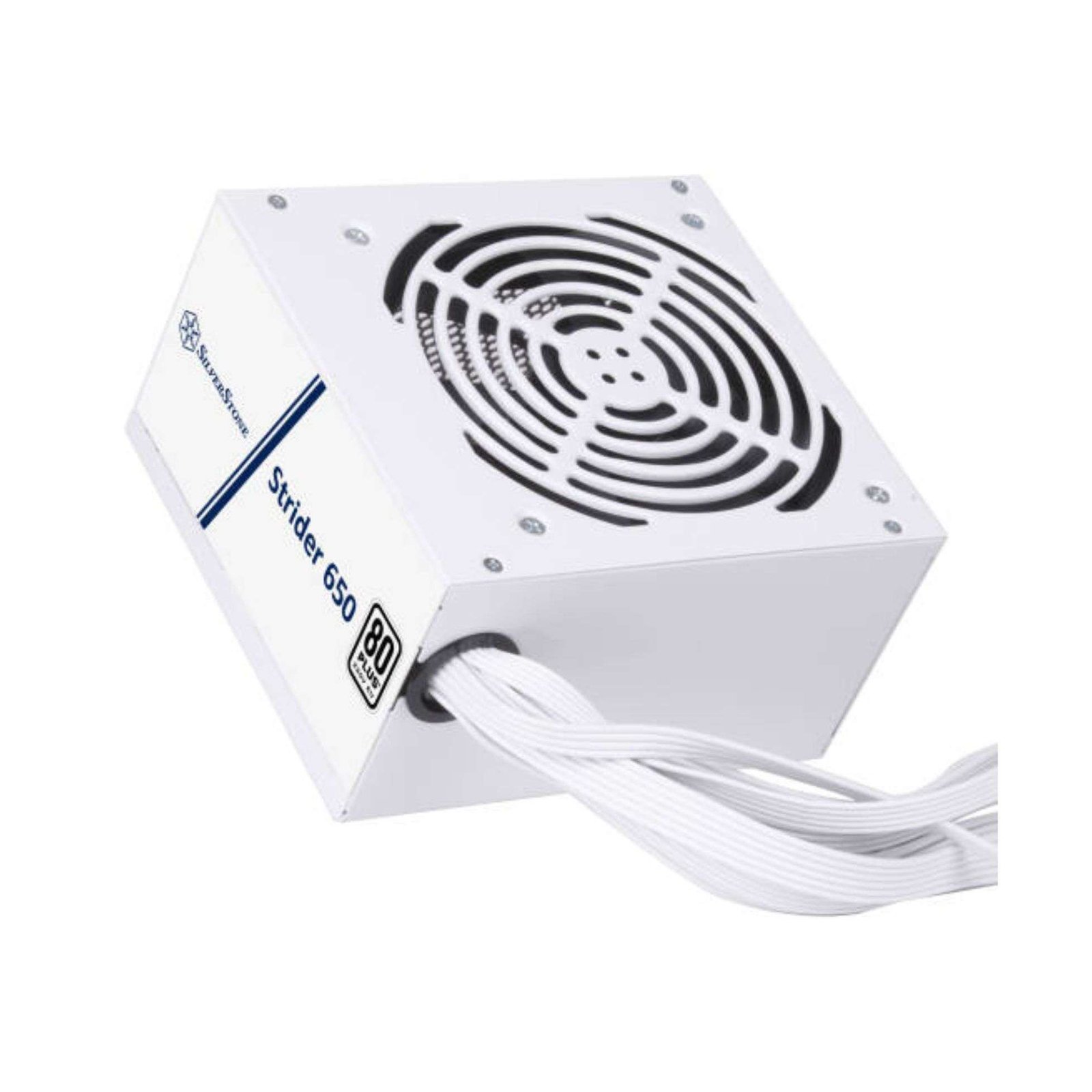 SilverStone Strider Essential SST-ST650-EF-WBW 650W Non-Modular Power Supply, 80 PLUS Certified, White 3