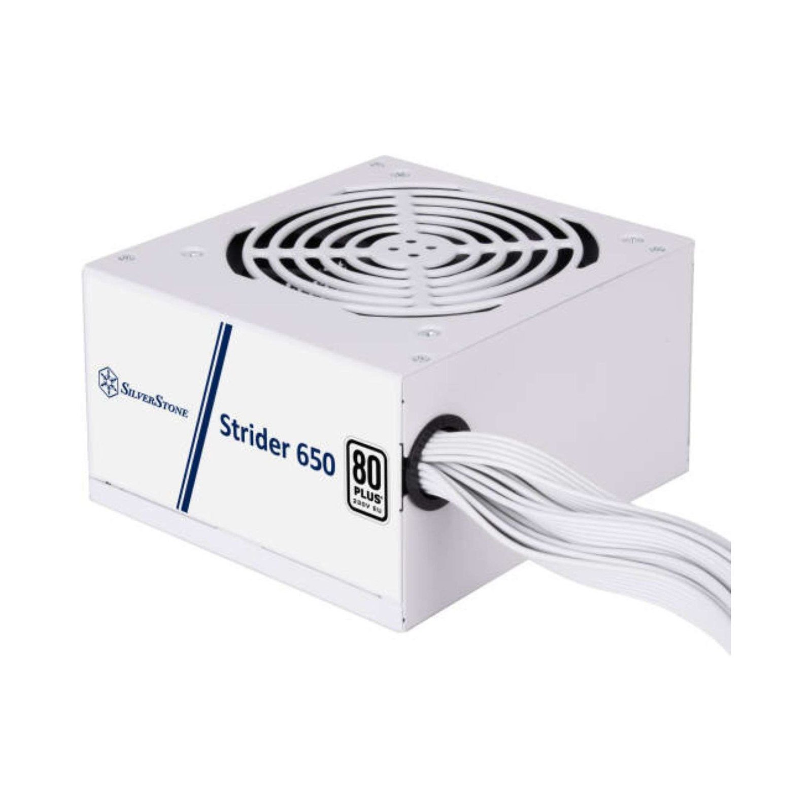 SilverStone Strider Essential SST-ST650-EF-WBW 650W Non-Modular Power Supply, 80 PLUS Certified, White 4