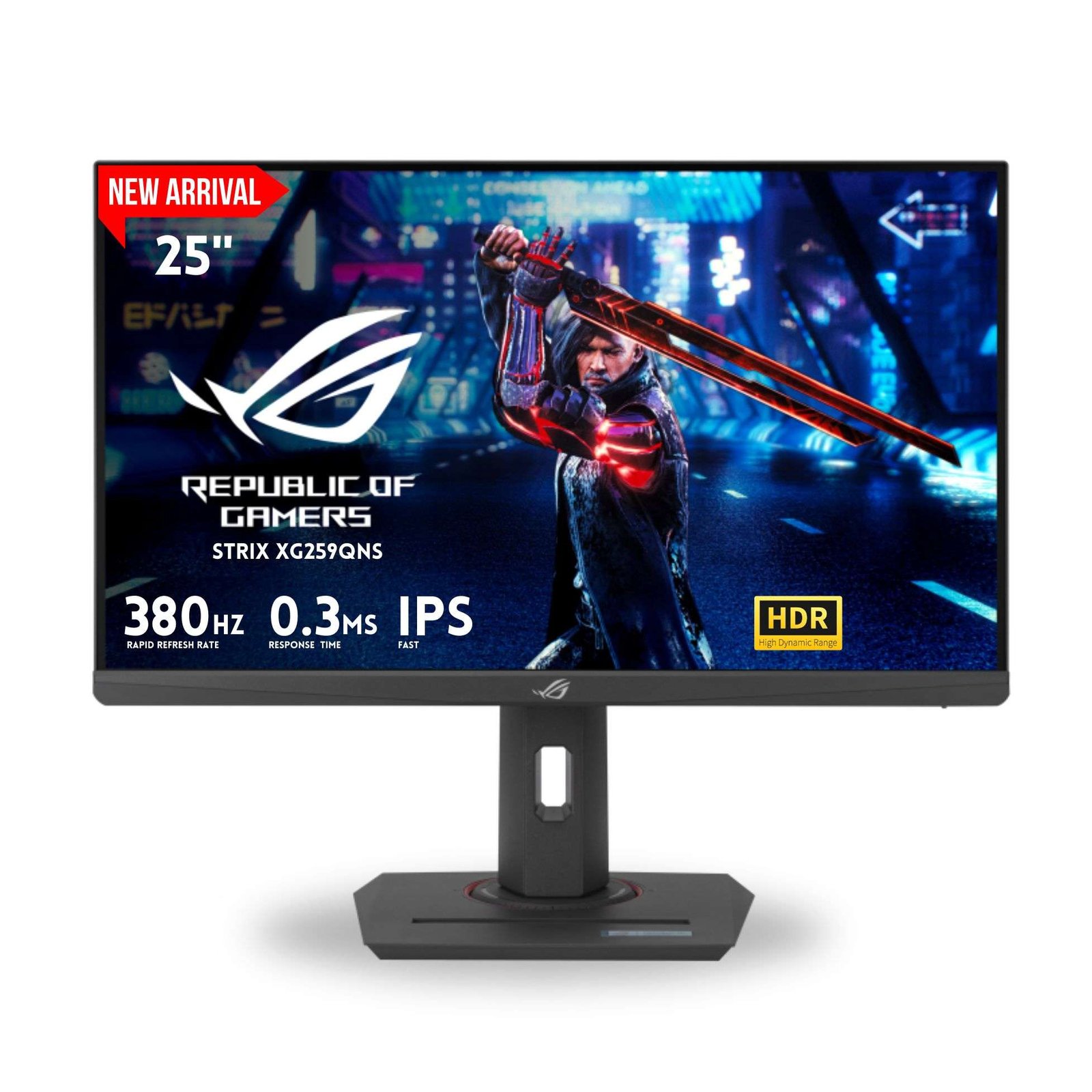Asus ROG Strix XG259QNS 25-inch 380 Hz 0.3ms FHD Gaming Monitor 4