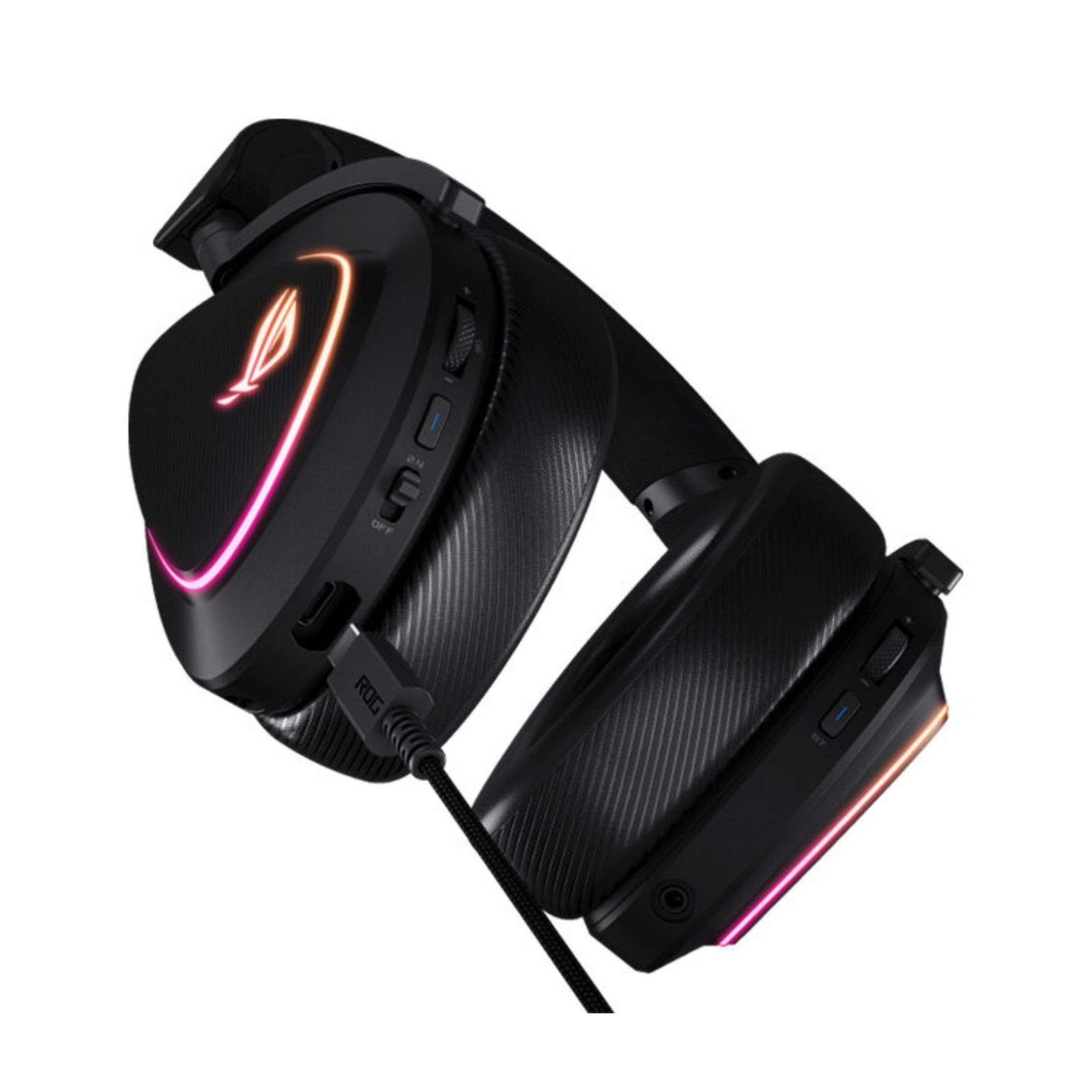 ASUS ROG Delta S Wireless Gaming Headset - Black 5