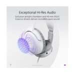 ASUS ROG Strix Go Core Moonlight White Gaming Headset - 90YH0381-B1UA00 3