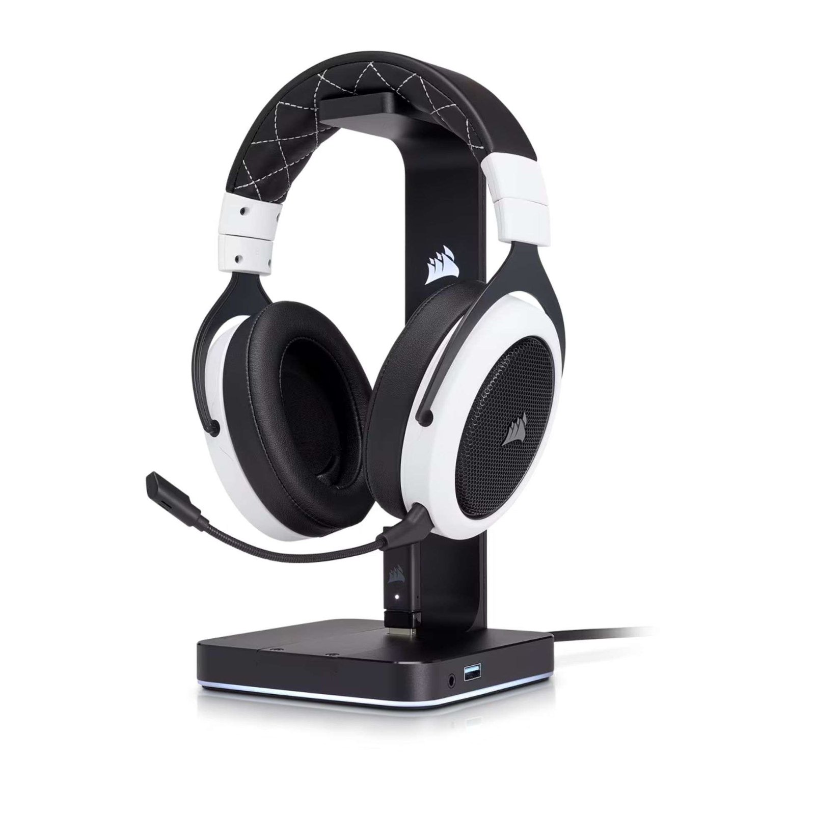 Corsair HS70 Wireless Gaming Headset - White 4