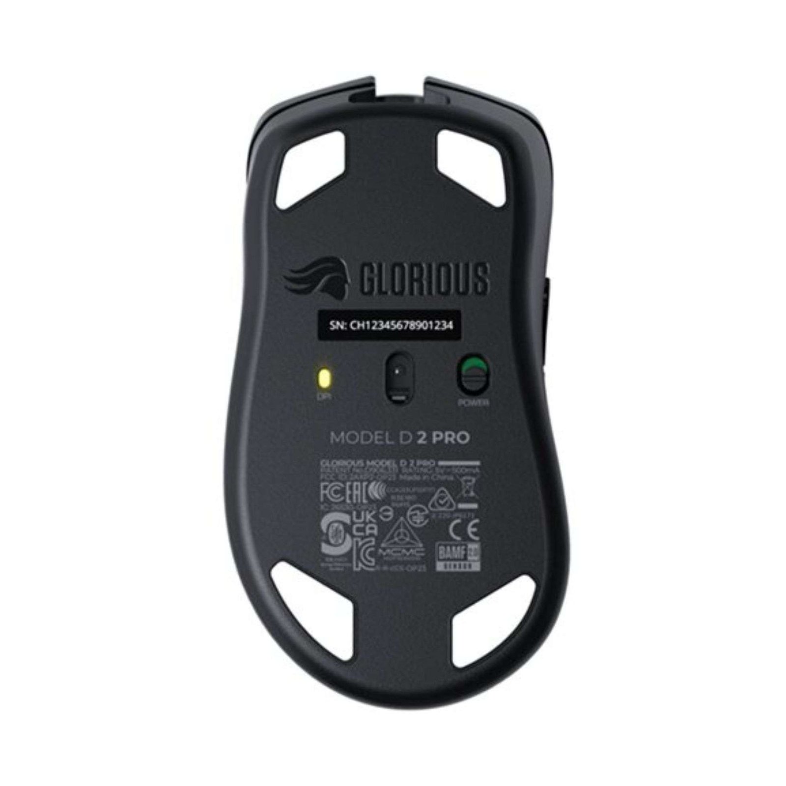 Glorious D2 Pro 1K Hz Wireless Gaming Mouse – Black 4