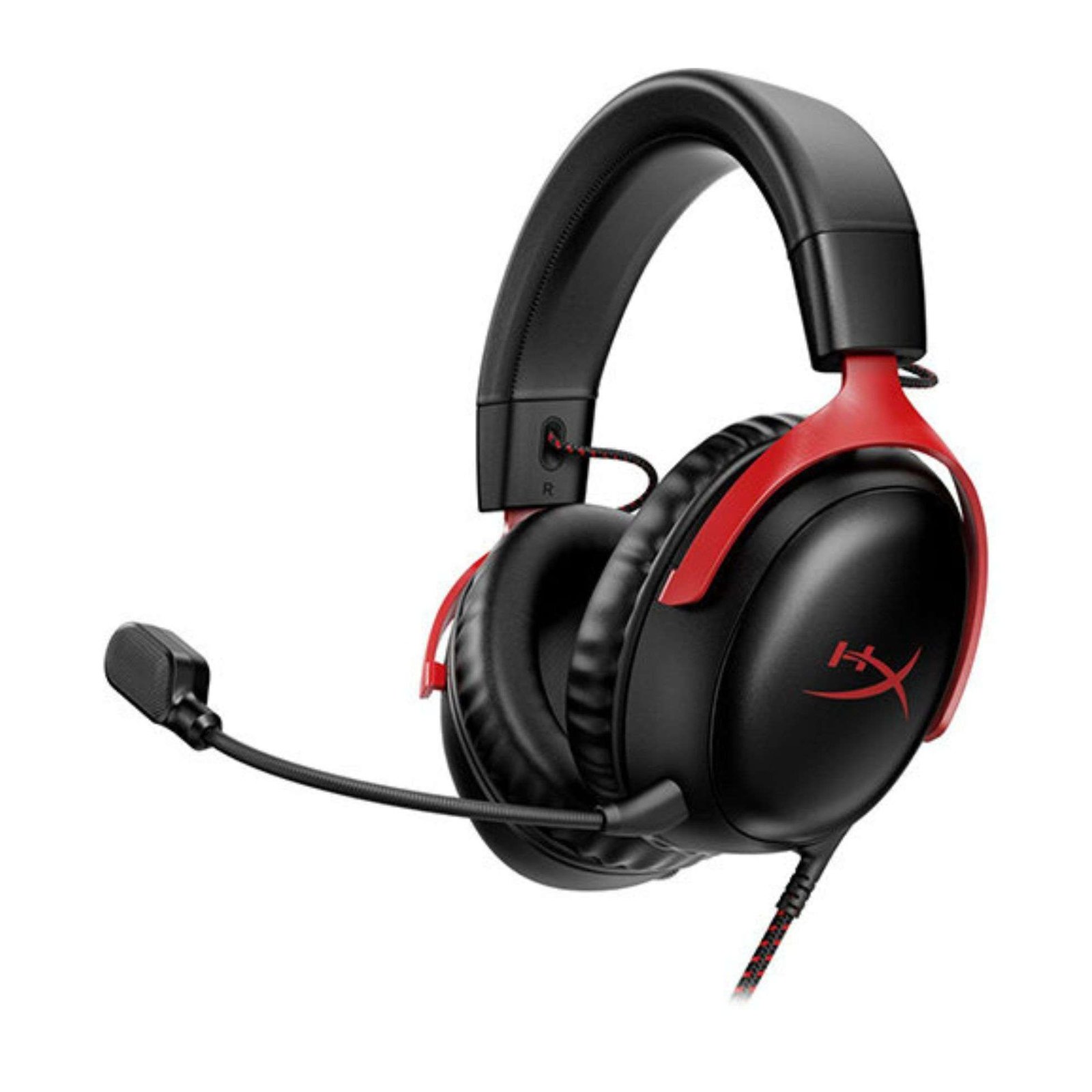 HyperX Cloud III 10mm Mic Wired Gaming Headset - BlackRed 1