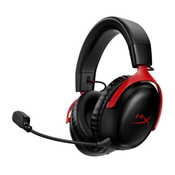 HyperX Cloud III Wireless Gaming Headset - BlackRed 1