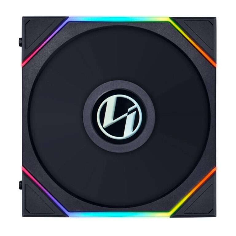 Lian Li UNI FAN TL LCD 140mm PC Cooling Fan - Single Pack (Black) 1