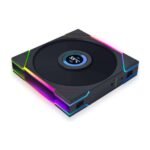 Lian Li UNI FAN TL LCD 140mm PC Cooling Fan - Single Pack (Black) 4