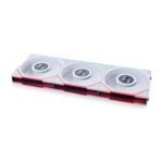 Lian Li UNI FAN TL120 Reverse Blade Case Fan - Triple Pack with Controller (White) 2