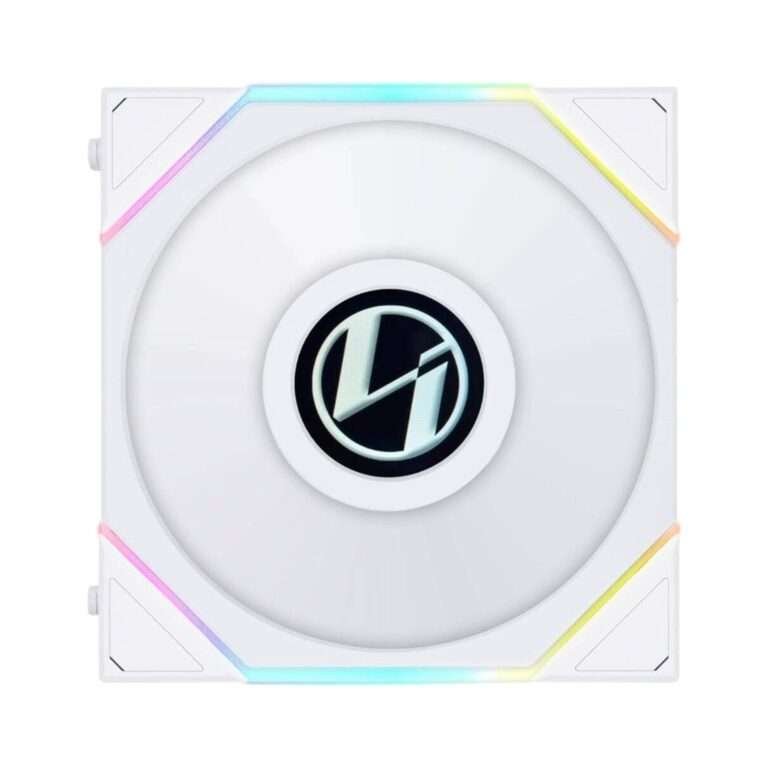 Lian Li UNI FAN TL120 Reverse Blade Case Fan - Triple Pack with Controller (White) 4