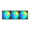 Lian Li UNI Fan AL120 V2 Black 3-Pack – Premium 120mm Fans with PBT+PC+Aluminum Build 1