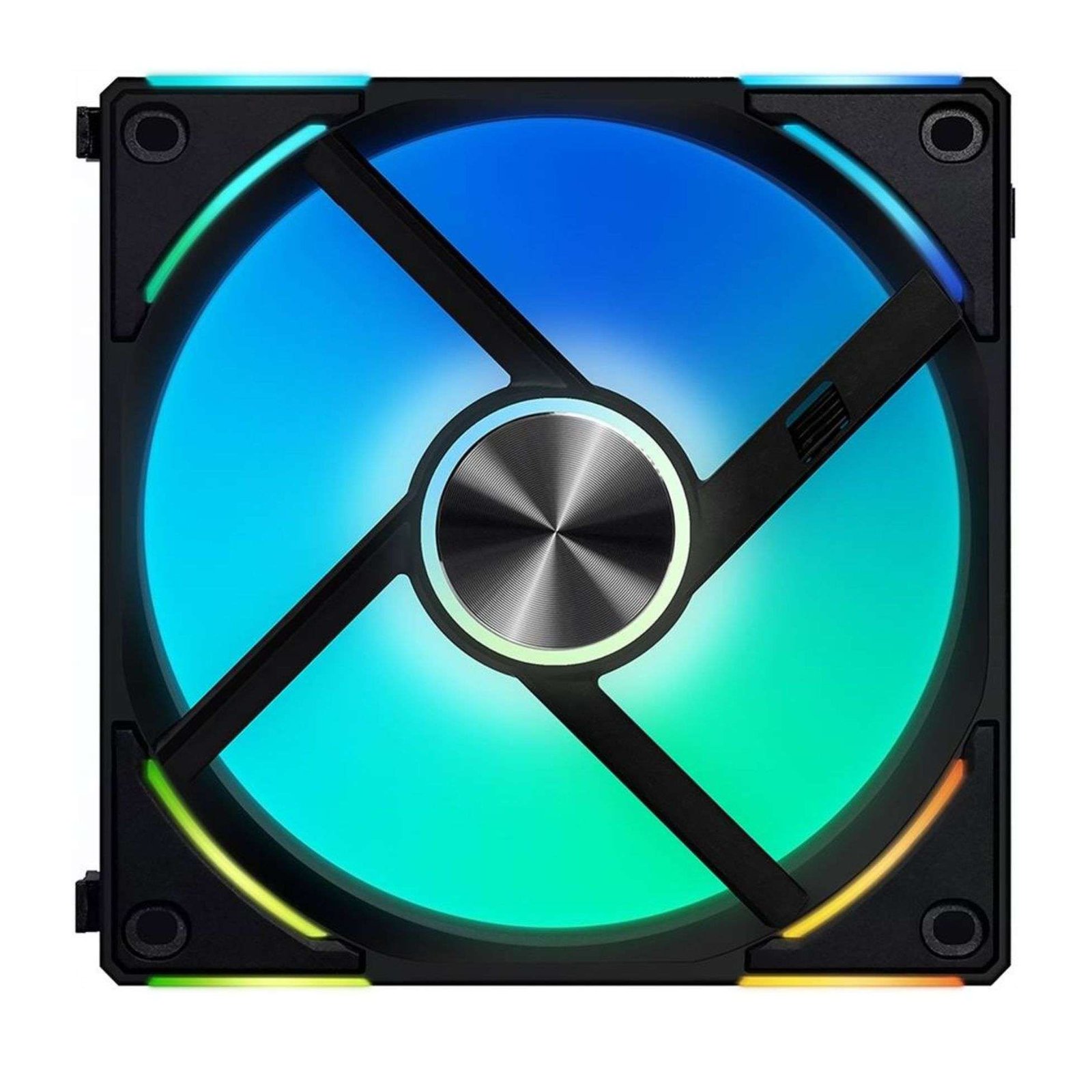 Lian Li UNI Fan AL120 V2 Black 3-Pack – Premium 120mm Fans with PBT+PC+Aluminum Build 3