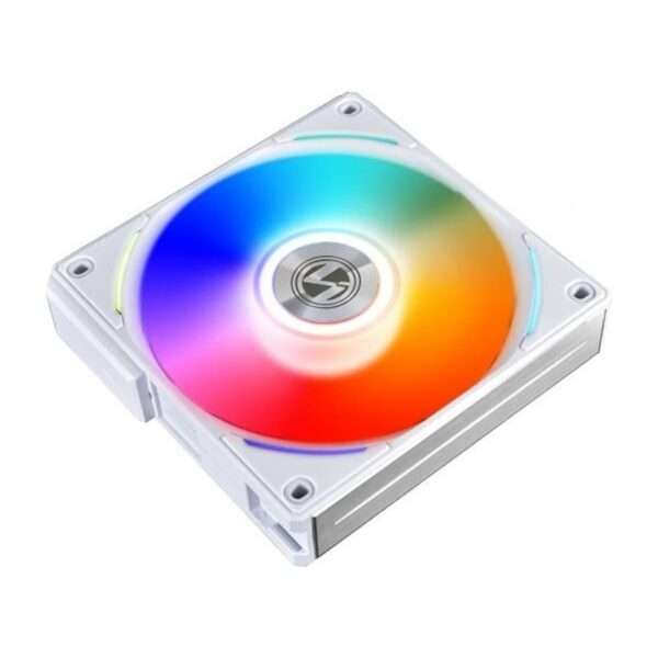 Lian Li UNI Fan AL120 V2 White 3-Pack – Premium 120mm Fans with PBT+PC+Aluminum Construction 2