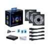 Lian Li UNI Fan SL-Infinity 120 RGB ARGB Fan - Black (Triple Pack) 4