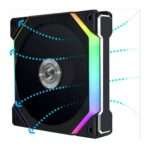 Lian Li Uni Fan SL V2 Reverse Blade aRGB Case Fan - Black (Single Pack) 2