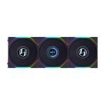 Lian Li Uni Fan TL120 Reverse Blade Case Fan, Black (Triple Pack with Controller) 1