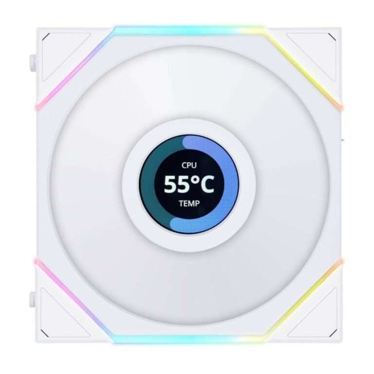 Lian Li Uni Fan TL120 Reverse Blade Case Fan, White (Single Pack) 1