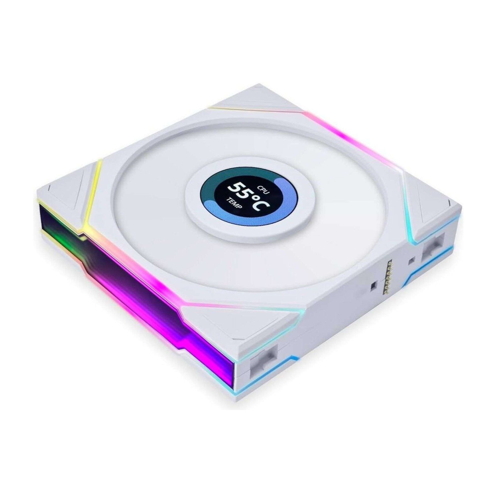 Lian Li Uni Fan TL120 Reverse Blade Case Fan, White (Single Pack) 3