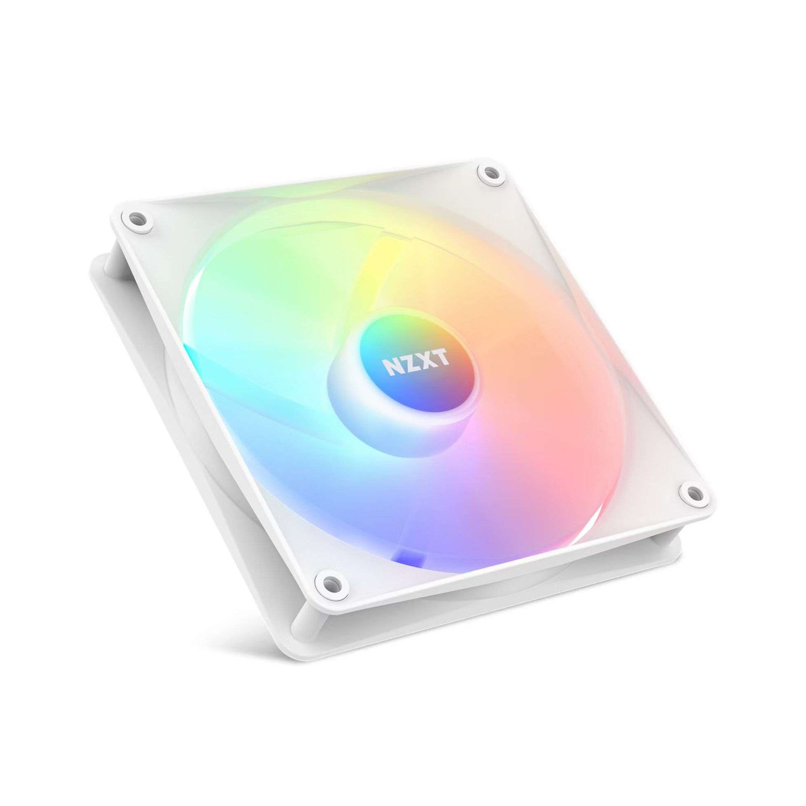 NZXT F120 RGB Core 120mm Hub-Mounted RGB Fan - White 2