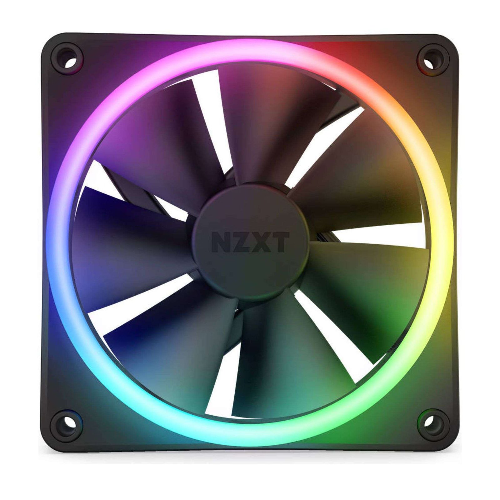 NZXT F120 RGB Duo Single Pack Computer Fan - Black 1