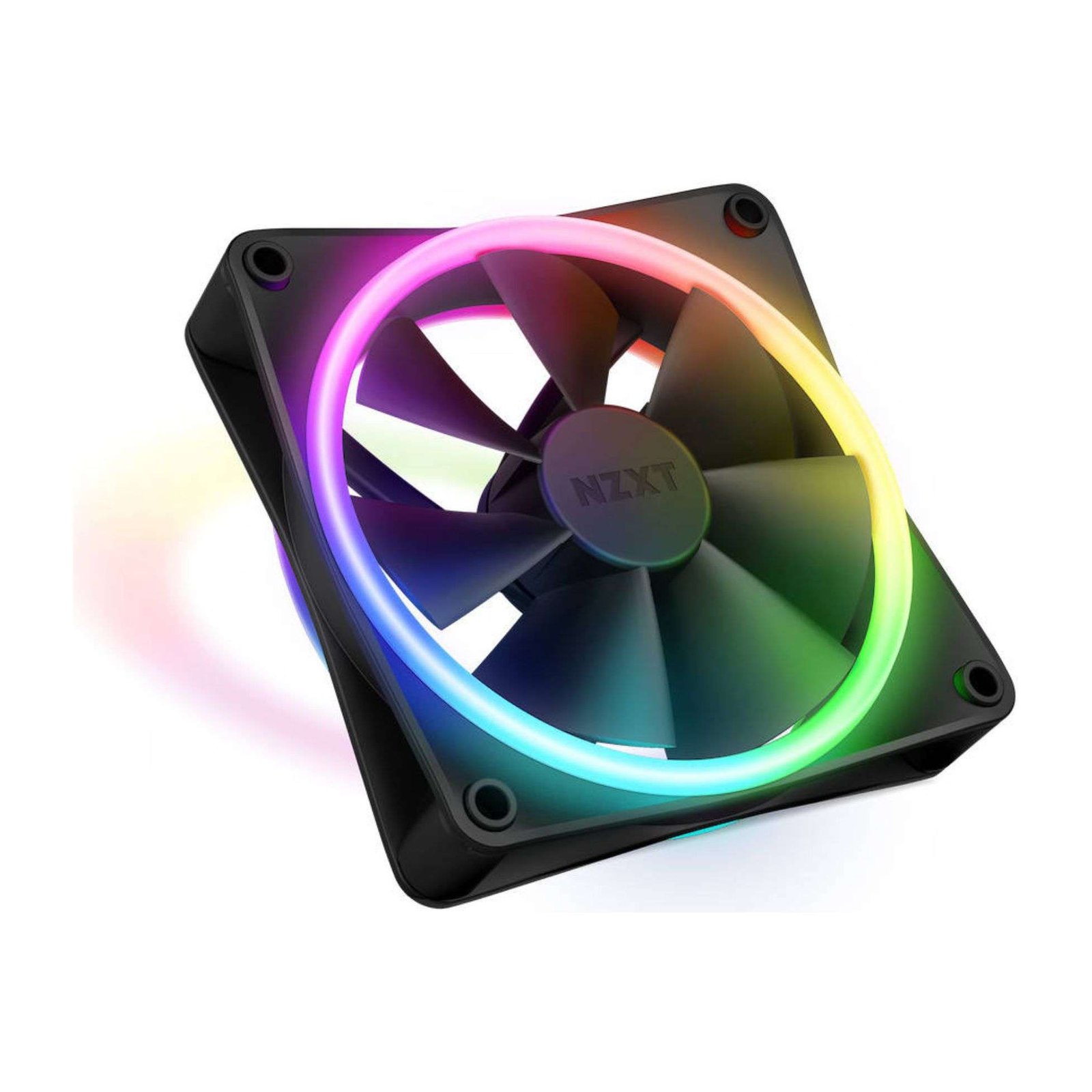 NZXT F120 RGB Duo Single Pack Computer Fan - Black 2