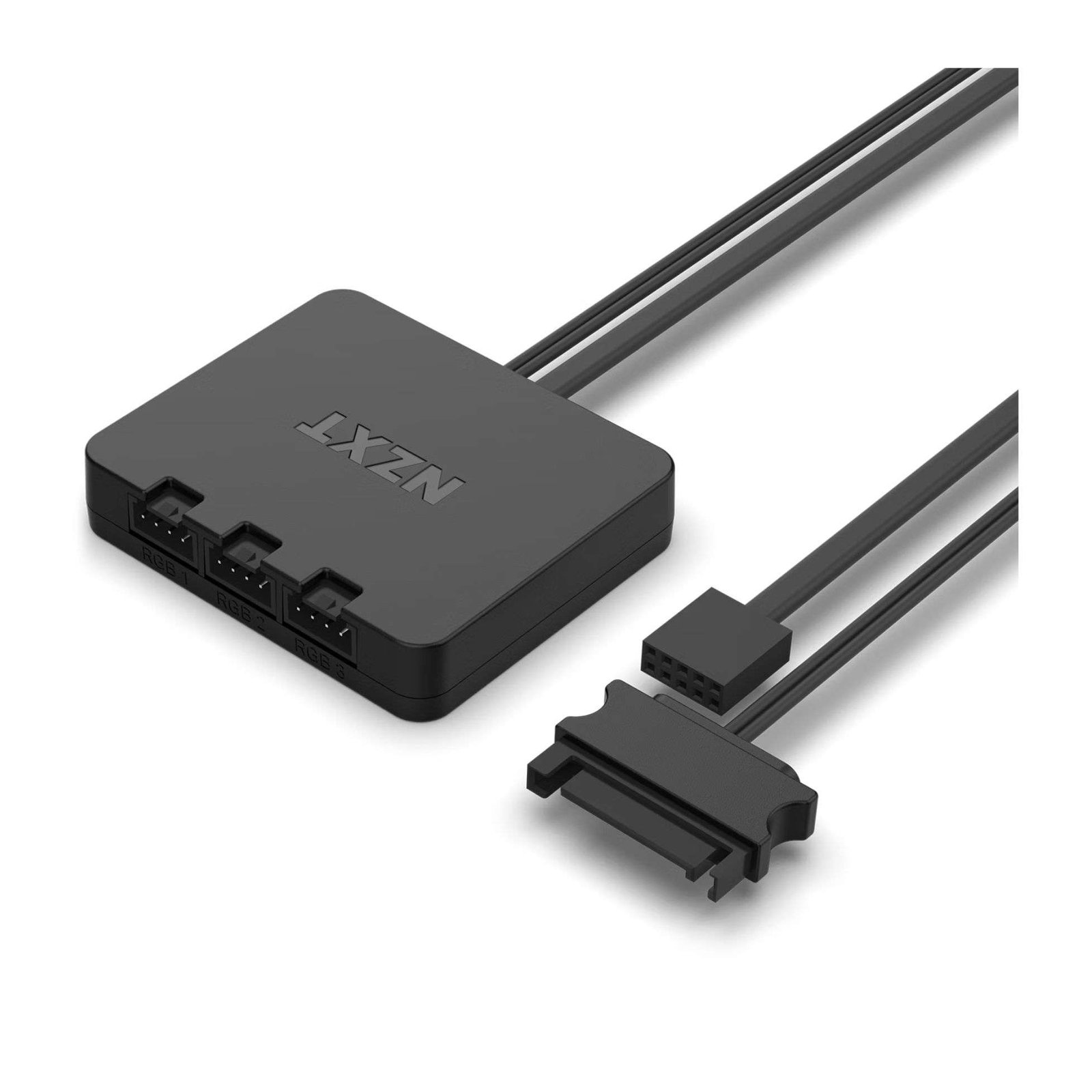 NZXT F120 RGB Duo Triple Pack Fan - Black with RGB Controller 3