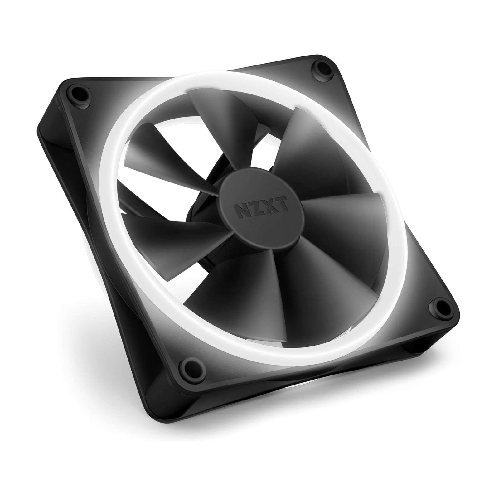 NZXT F120 RGB Duo Triple Pack Fan - Black with RGB Controller 5