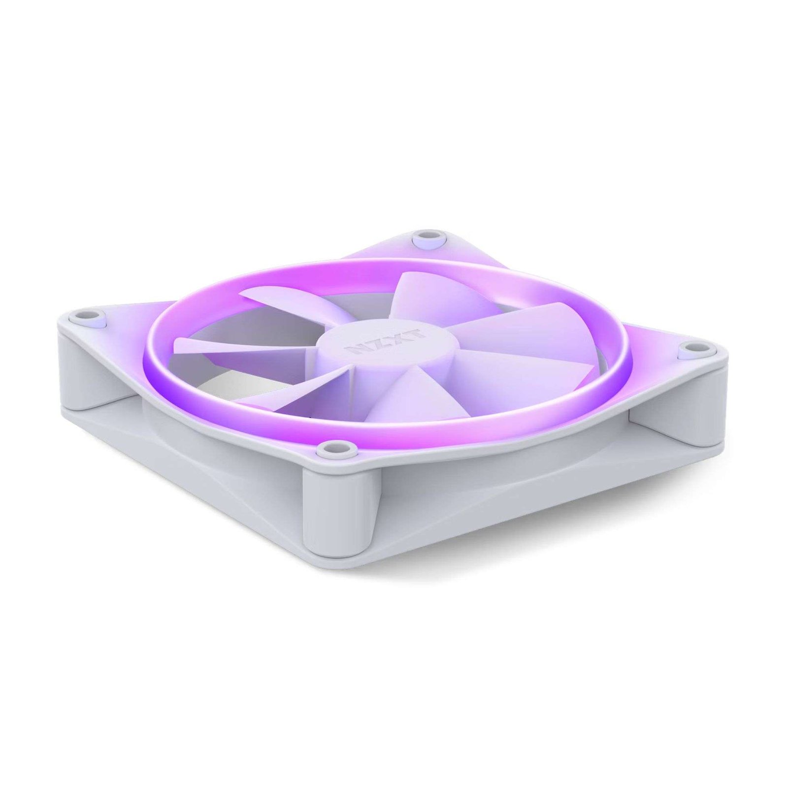 NZXT F120 RGB PWM Fan - White, Smart Frame Design 5