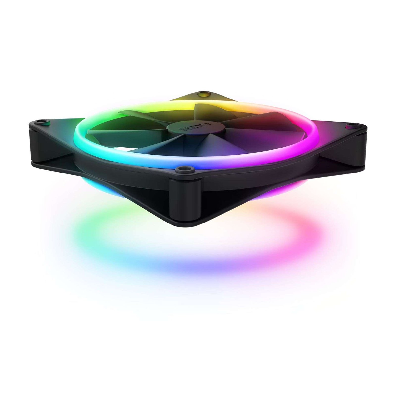 NZXT F140 RGB DUO 140mm Dual-Sided RGB Fan - Twin Pack, Black 3