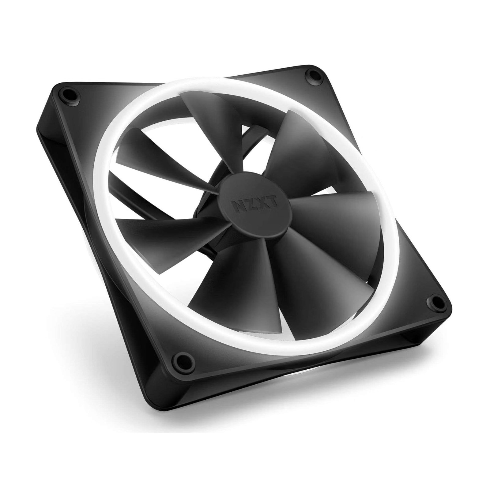 NZXT F140 RGB DUO 140mm Dual-Sided RGB Fan - Twin Pack, Black 4