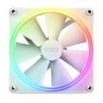 NZXT F140 RGB DUO 140mm Dual-Sided RGB Fan with RGB Controller - Single Pack, White 1
