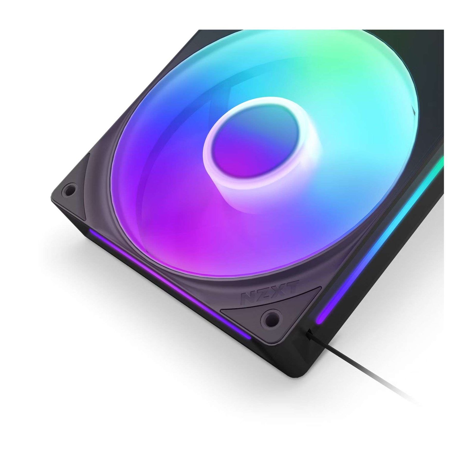 NZXT F240 RGB CORE 240mm RGB LED Fan Unit - Matte Black 4