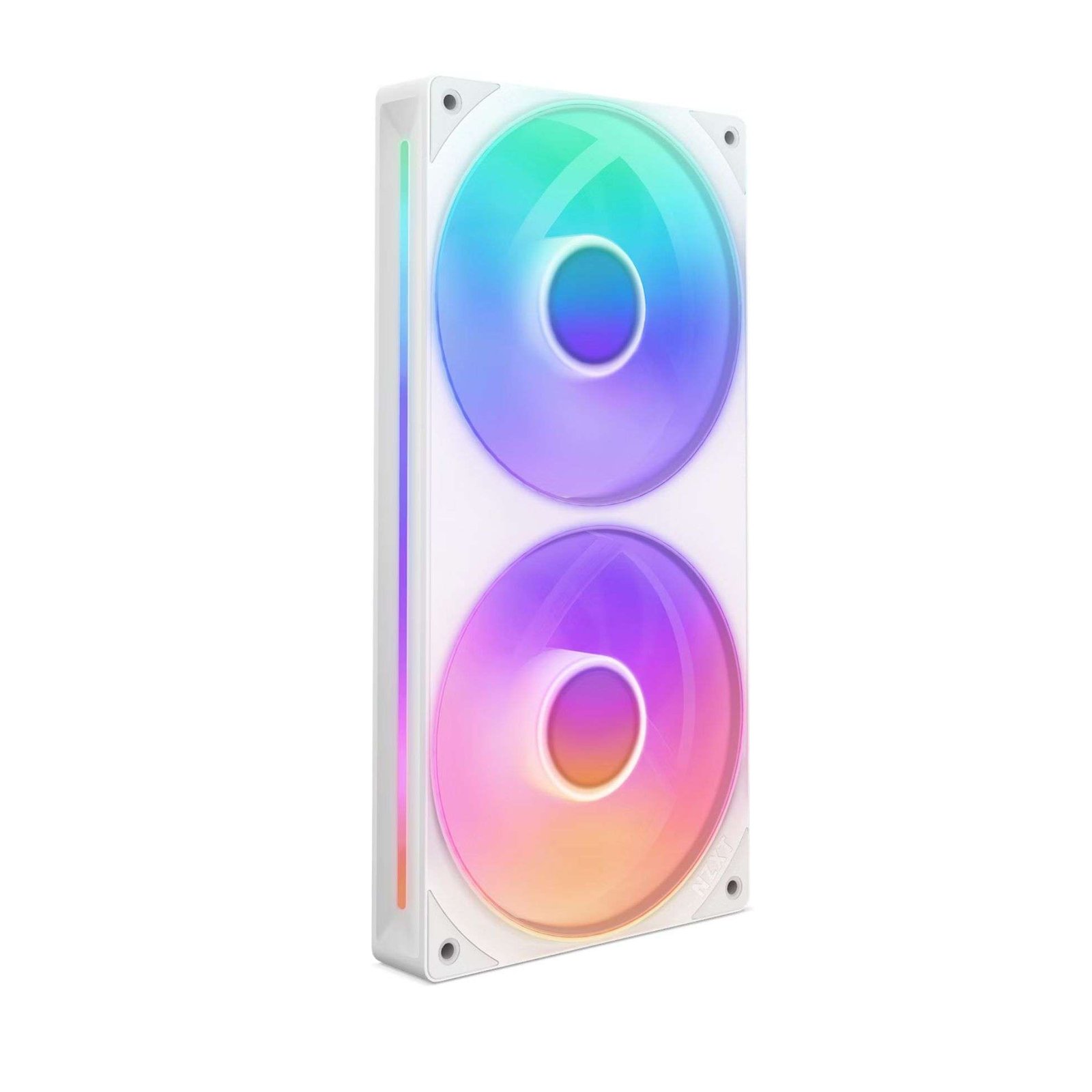 NZXT F240 RGB CORE 240mm RGB LED Fan Unit - White 1