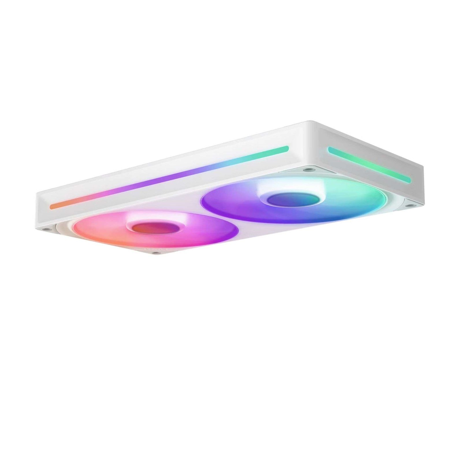 NZXT F240 RGB CORE 240mm RGB LED Fan Unit - White 3