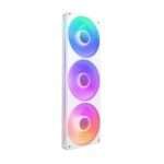 NZXT F360 RGB CORE 360mm RGB LED Fan Unit - White 1