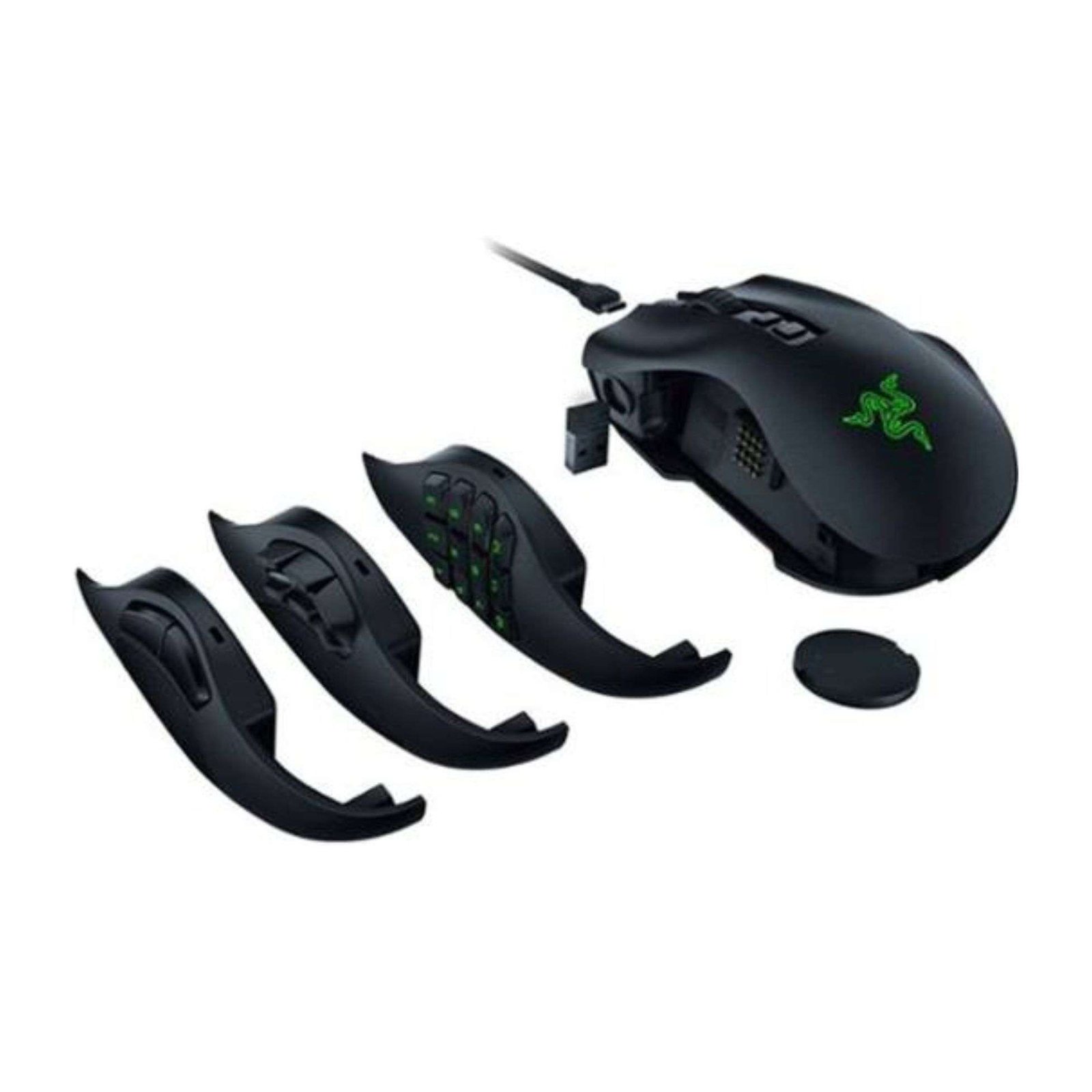 Razer Naga V2 Pro Wireless MMO Gaming Mouse – 30K DPI Sensor, 101420 Programmable Buttons, Up to 150 Hours Battery Life 3