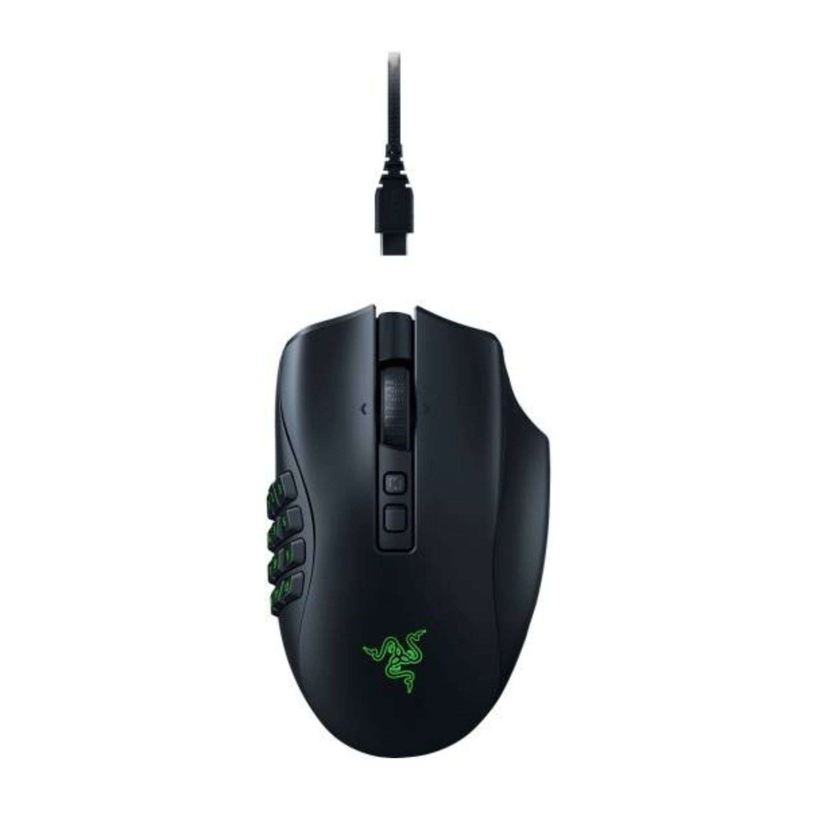Razer Naga V2 Pro Wireless MMO Gaming Mouse – 30K DPI Sensor, 101420 Programmable Buttons, Up to 150 Hours Battery Life 5