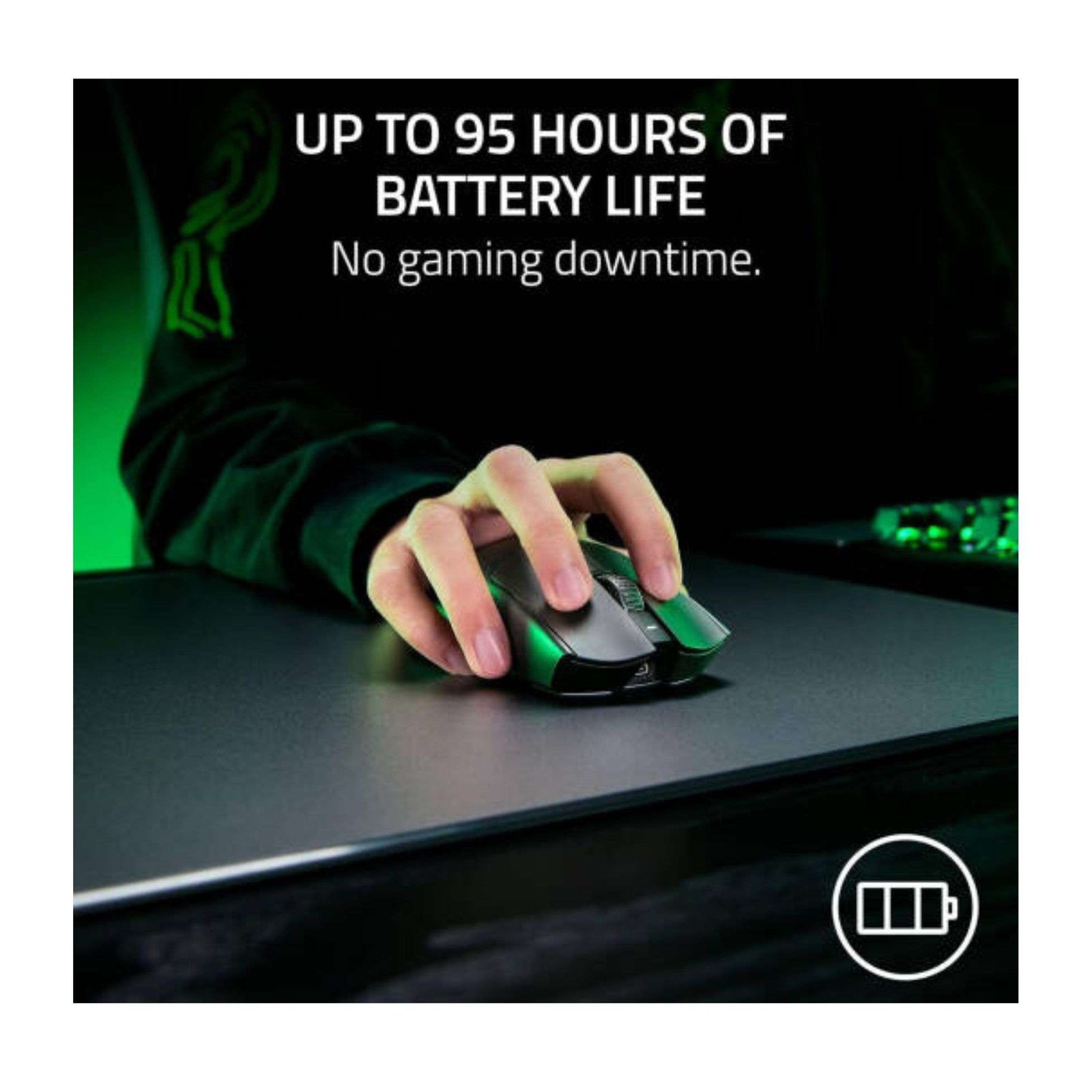 Razer Viper V3 Pro WirelessWired Gaming Mouse – 54g Lightweight Design, 35K DPI Gen 2 Optical Sensor, Up to 95 Hours Battery Life 4