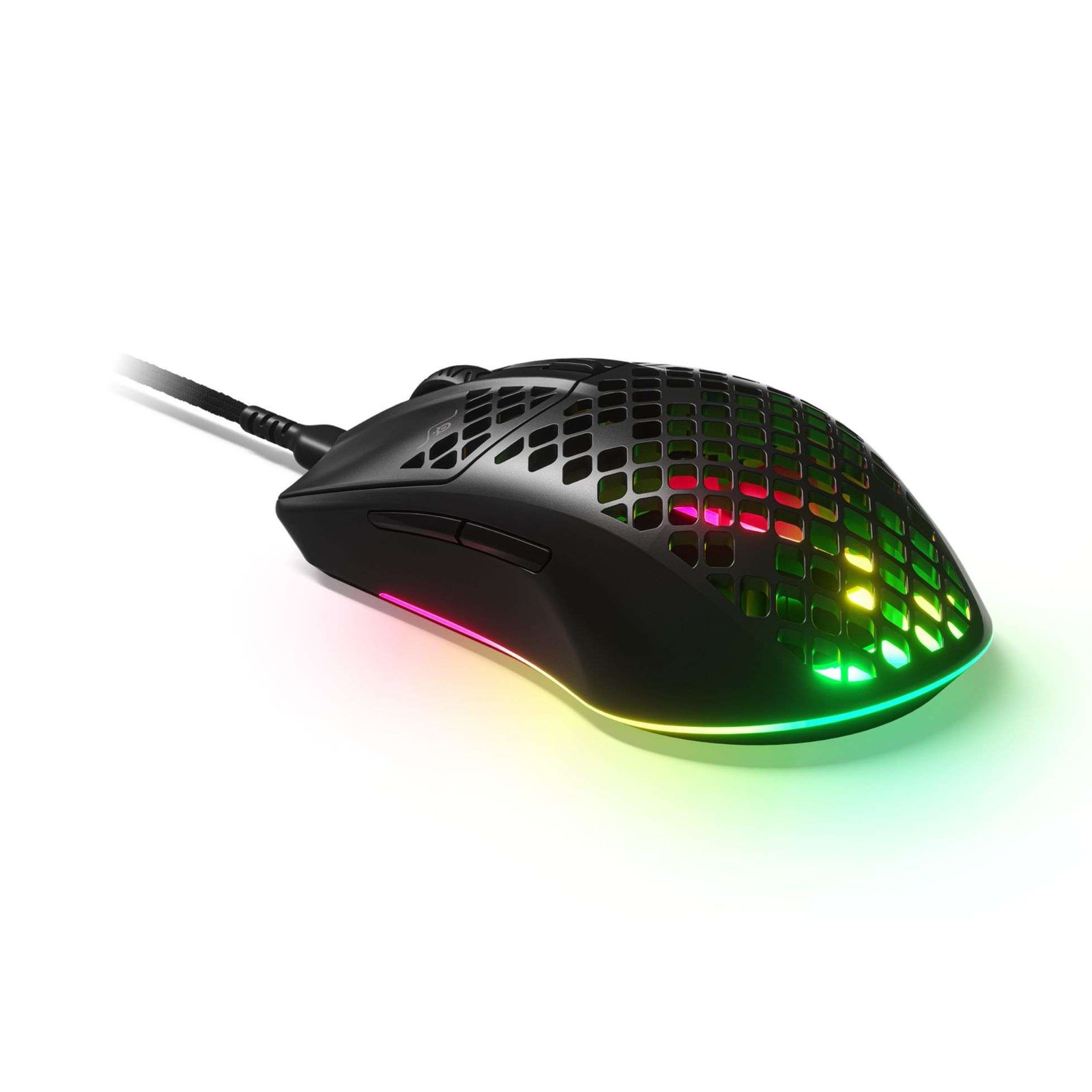 SteelSeries Aerox 3 Onyx Wired Gaming Optical Mouse – 8500 DPI, 6 Programmable Buttons 2