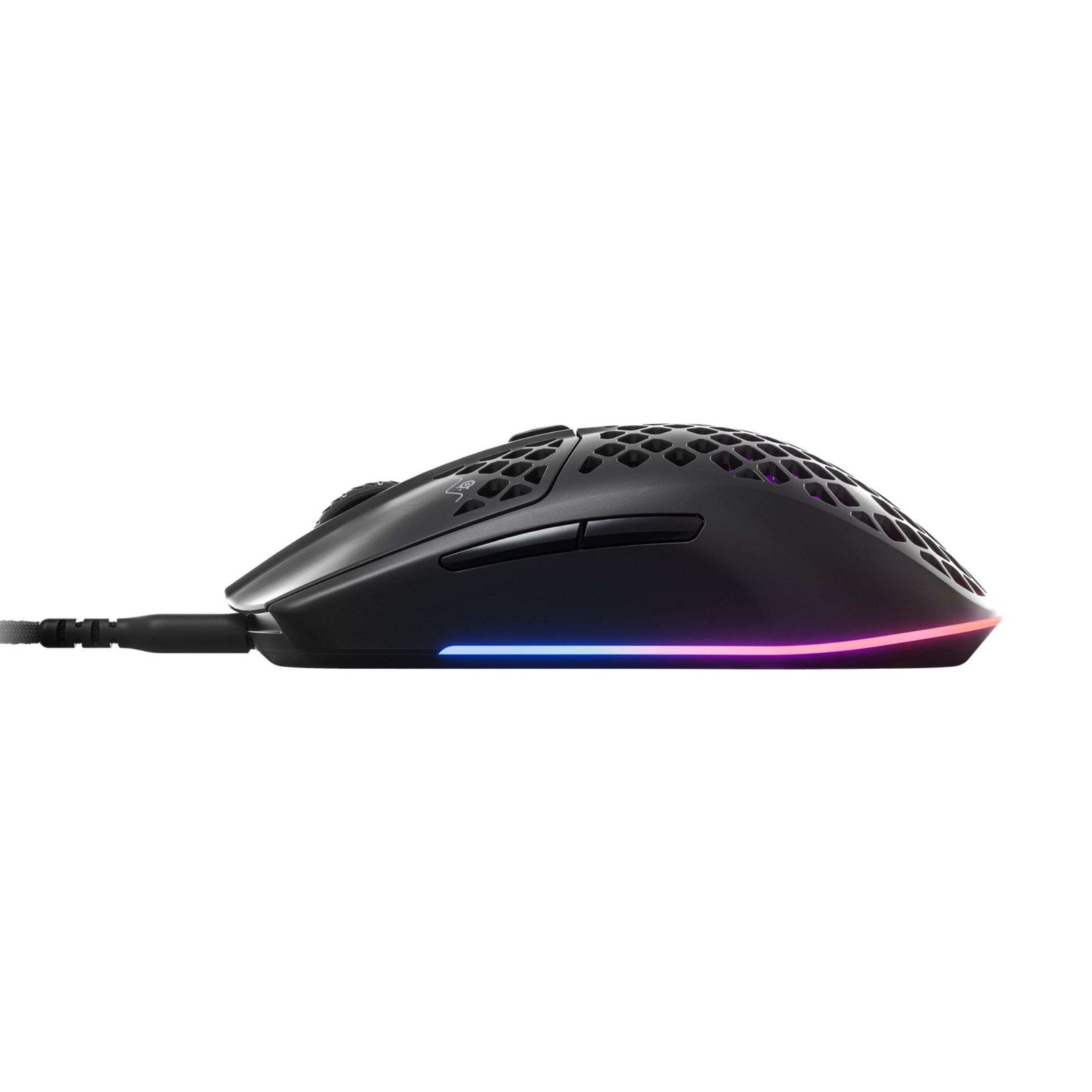 SteelSeries Aerox 3 Onyx Wired Gaming Optical Mouse – 8500 DPI, 6 Programmable Buttons 3