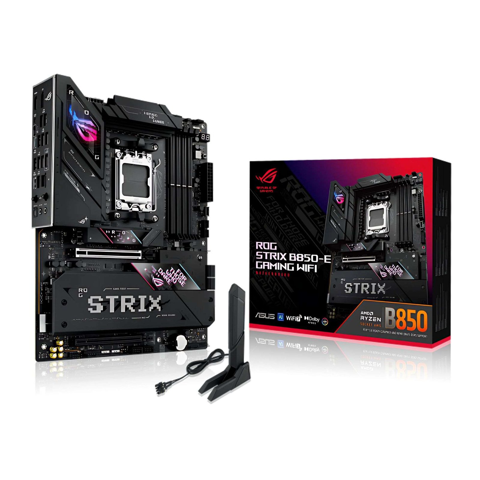 ASUS B850-E GAMING ROG STRIX WIFI Motherboard – Elite Gaming Performance Redefined 1